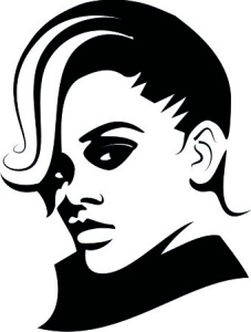 Sticker De Perete Rihanna - Img 2