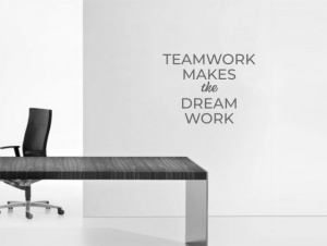 Sticker De Perete Teamwork, Dreamowork - Img 2