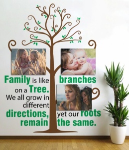 Sticker Si Canvas Family Is Like Branches
