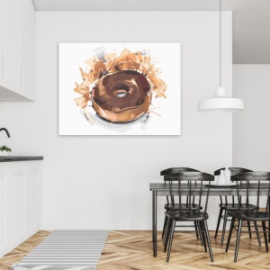 Tablou Bucatarie - Chocolate Donut - Img 2
