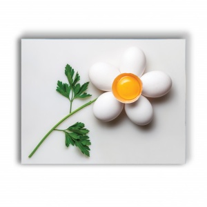 Tablou Bucatarie - Egg Flower - Img 3