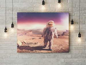 Tablou Canvas Astronaut Pe Marte - Img 3