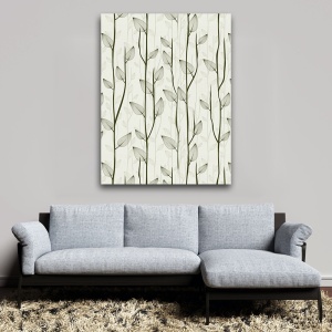 Tablou canvas - Copaci cu frunze stilizate (Floral 075)