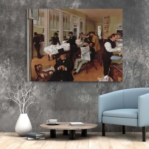 Tablou Canvas "Cotton Office In New Orleans" - Bursa de bumbac din New Orleans - Img 3
