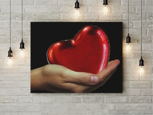 Tablou Canvas Give You My Heart - Img 3