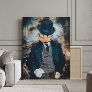 Tablou Canvas Inspirațional - Peaky Blinders Scrooge McDuck