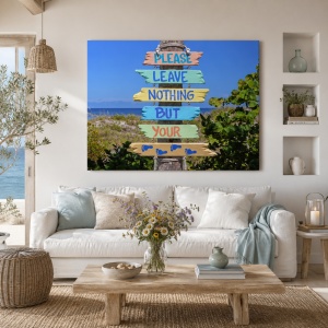 Tablou Canvas Leave Nothing