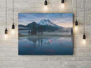 Tablou Canvas Misty Mountain - Img 3