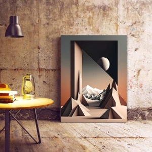 Tablou Canvas Modern Abstract - 3D Nocturna - Img 3