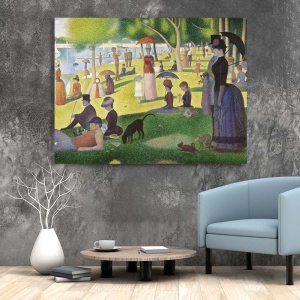 Tablou Canvas "Sunday Afternoon on the Island of Grande Jatte"