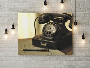 Tablou Canvas Telefon Si Scrisoare - Img 2