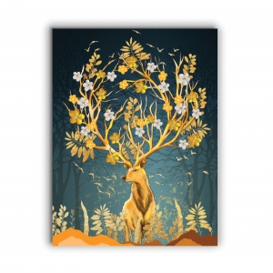 Tablou Canvas The King Of The Forest - Img 3
