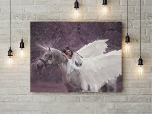 Tablou Canvas Winged Horse - Img 2