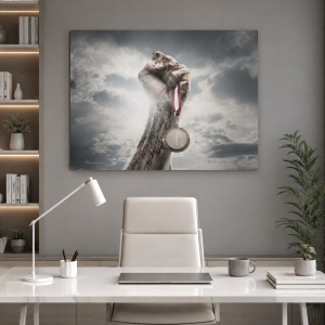 Tablou Canvas Work Hard To Become Number One