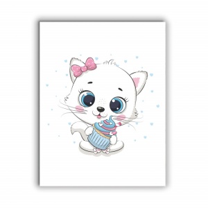 Tablou Copii - Candy Cat - Img 2