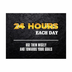 Tablou Motivational - 24 hours - Img 3