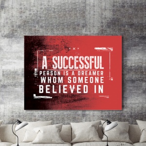 Tablou Motivational - A Successful Person - Img 2
