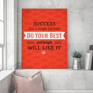 Tablou Motivational - Do Your Best And People Will Like It - Img 4