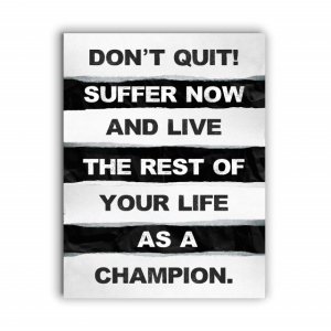 Tablou Motivational - Don't Quit (Ripped Paper) - Img 4