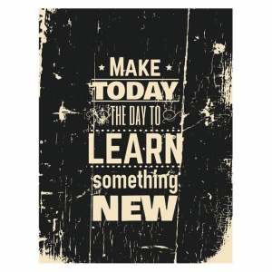 Tablou Motivational - Learn Something New - Img 4