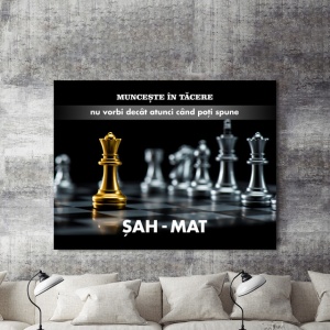 Tablou Motivational - Sah-mat - Img 2