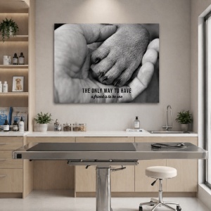 Tablou Motivational - The Only Way To Have A Friend