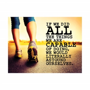 Tablou Motivational - Things we are capable of - Img 3