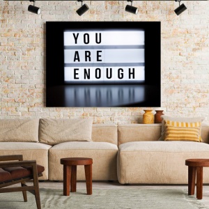 Tablou Motivational - You Are Enough - Img 2