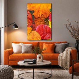 Tablou Vegetatie - Frunze de toamna (046)