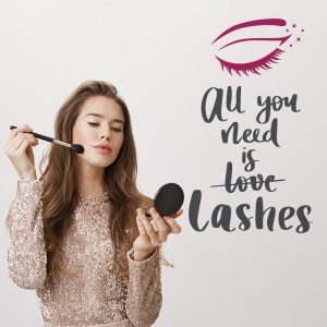 All you need is lashes