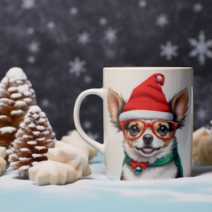 Cana De Craciun - Cute Christmas Puppy - Img 2
