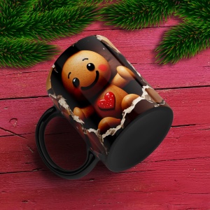 Cana De Craciun - Cute cookie Man