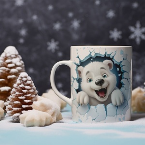 Cana De Craciun - Sweet Polar Bear
