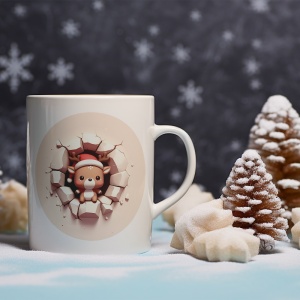 Cana De Craciun - Tiny Cute Reindeer