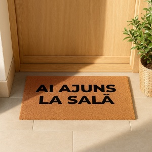 Covor de intrare personalizat - 60x40cm - Ai Ajuns La Sala