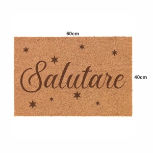Covor de intrare personalizat - 60x40cm - Salutare - Img 2
