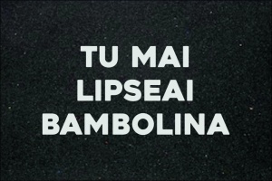 Covor de intrare personalizat - 60x40cm - Tu mai lipseai bambolina - Img 3
