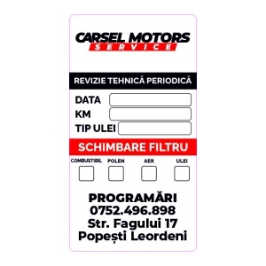 Etichete adezive pentru revizie autoturisme - Img 4