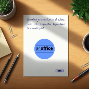 Etichete adezive personalizate 10x10cm rotundă sau pătrată - Img 6