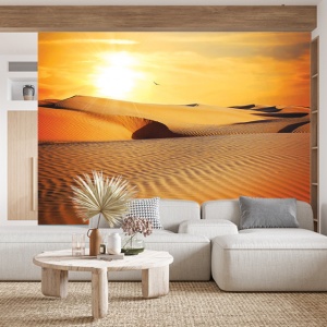 Foto tapet Golden desert - Img 3