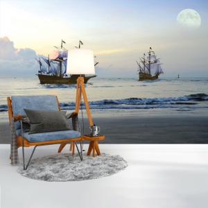 Foto tapet Pirate ships - Img 3