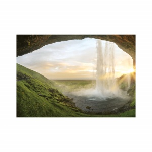 Foto tapet View to a waterfall - Img 2