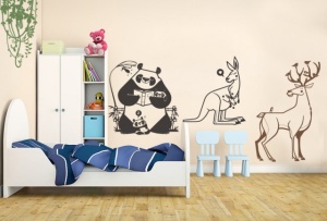 Pachet Stickere - Animale Salbatice