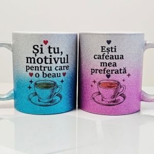 Set 2 cani personalizate Motivul cafelei - Img 2