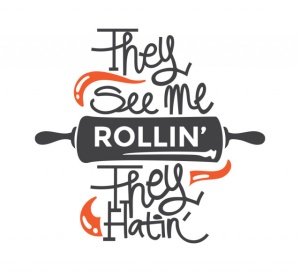 Sticker Bucatarie - They see me rollin' - Img 2
