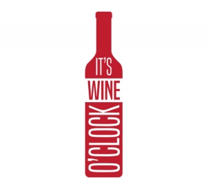 Sticker Bucatarie - Wine o'clock bottle 2 - Img 2