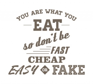 Sticker Bucatarie - You are what you eat - Img 2