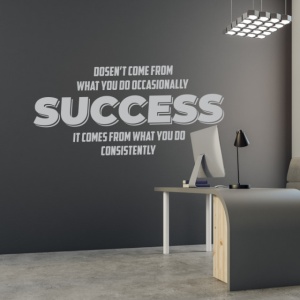 Sticker De Perete Cu Mesaj - Success Is What You Do - Img 7