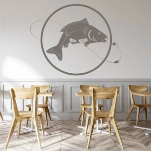 Sticker De Perete Fishing Fish - Img 2