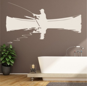 Sticker De Perete Fishing - Img 4